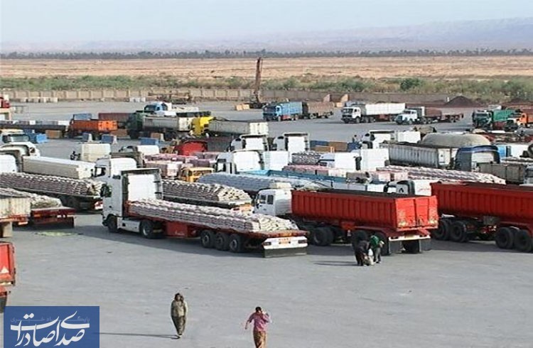 بیش از ۳۸۲ میلیون دلار کالا از مرز سومار به عراق صادر شد